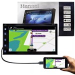 Ficha técnica e caractérísticas do produto Hansei Clarion - Central Multimidia 2 Din Universal Tv Espelhamento Touch Usb Dd3016