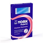 Ficha técnica e caractérísticas do produto Hastes Flexíveis York Embalagem Economica 75 Unidades