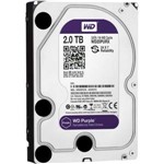 Ficha técnica e caractérísticas do produto HD - 2.000GB (2TB) / 5.400RPM / SATA3 / 3,5pol - Western Digital Purple - WD20PURX / WD20PURZ