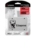 Ficha técnica e caractérísticas do produto HD Desktop Notebook Ssd 480 Gb UV400 SUV400S37/480 2.5" Sata Iii Blister - Kingston