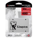 Ficha técnica e caractérísticas do produto HD Desktop Notebook SSD 480 GB UV400 SUV400S37/480 2.5" Sata III Blister - KINGSTON
