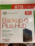 Ficha técnica e caractérísticas do produto HD externo 8TB Backup Plus Hub Seagate STEL8000401