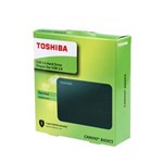 Ficha técnica e caractérísticas do produto HD Externo Portátil - 1.000GB (1TB) / USB 3.0 - Toshiba Canvio - Preto - HDTB410XK3AA TOSHIBA