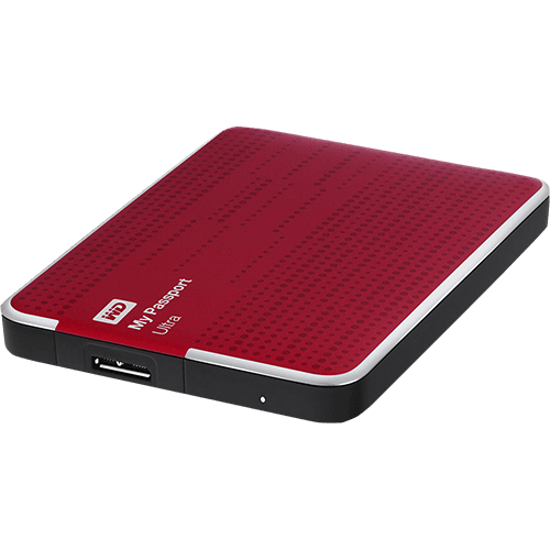 HD Externo Portátil My Passport Ultra WD Vermelho 1TB