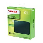 Ficha técnica e caractérísticas do produto HD Externo 2TB Toshiba Canvio Basics Preto HDTB420XK3AA