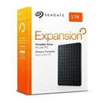 Ficha técnica e caractérísticas do produto HD Externo 3TB Usb 3.0 Portátil Expansion- STEA3000400 - Seagate