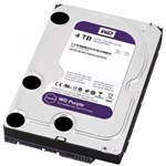 Ficha técnica e caractérísticas do produto HD Hard Disk 4000GB 4TB Western Digital Linha WD Purple 24x7x365 Próprio para DVR e CFTV
