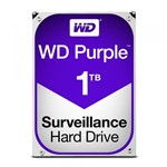 Ficha técnica e caractérísticas do produto HD Interno WD Purple 1TB 5400 RPM 64MB SATA WD10PURPZ - Western Digital