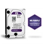 Ficha técnica e caractérísticas do produto Hd Interno Wd Purple Sata 128mb 8 Tera WD80PURX Intelbras