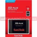 Ficha técnica e caractérísticas do produto HD Notebook SSD Sandisk Plus 120gb 530mb/s G27