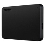 HD Portátil 2tb Toshiba Canvio Basics USB 3.0 Preto - Hdtb420xk3aa