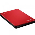 Ficha técnica e caractérísticas do produto HD Seagate Externo Portátil Backup Plus Slim USB 3.0 2TB Vermelho