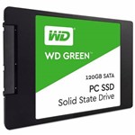 Ficha técnica e caractérísticas do produto Hd Ssd 120gb Western Digital Green Sata 2.5
