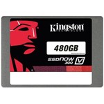 Ficha técnica e caractérísticas do produto HD SSD 480GB Kingston 2.5 V300 450MBs | Gravações: 208MB/s | SV300S37A/480G 1750