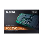 Ficha técnica e caractérísticas do produto HD SSD - 500GB SATA M.2 Samsung 860 Evo V-NAND MZ-N6E500BW 2292 - 50GB