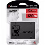Ficha técnica e caractérísticas do produto HD SSD Kingston A400 120GB SA400S37/120G