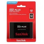 Ficha técnica e caractérísticas do produto HD SSD Sandisk 240Gb Plus - 2.5" - SDSSDA-240G-G26