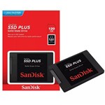 Ficha técnica e caractérísticas do produto HD SSD SanDisk Plus 120GB Sata III