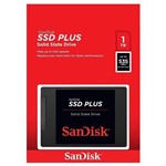Ficha técnica e caractérísticas do produto Hd Ssd Sandisk Plus 1tb Sata Leitura 535mb/S Gravação 450mb/S - Sdssda-1t00-G26