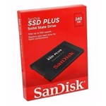 Ficha técnica e caractérísticas do produto Hd Ssd Sandisk Plus 240gb 520mb/s Sata 3