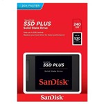 Ficha técnica e caractérísticas do produto HD SSD Sandisk Plus 240GB