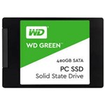 Ficha técnica e caractérísticas do produto Hd Ssd Wd Western Digital 480gb Sata 6gb/s 2.5" - Wds480g2g0a