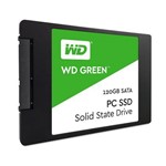 Ficha técnica e caractérísticas do produto Hd Ssd Western Digital Green 120gb - 2.5" - Wds120g1g0a