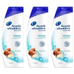 Ficha técnica e caractérísticas do produto Head Shoulders Hidratação Shampoo Anticaspa 400ml (Kit C/03) - Head Shoulders