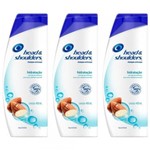 Ficha técnica e caractérísticas do produto Head Shoulders Hidratação Shampoo Anticaspa 400ml (Kit C/03)