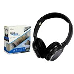Ficha técnica e caractérísticas do produto Headphone Bluetooth 3.0 Entrada Sd Card Fm MP3 Preto Kp-405
