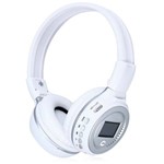 Ficha técnica e caractérísticas do produto Headphone Bluetooth C/ Microfone Wireless Mp3/wma/wav N65 Branco