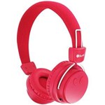 Ficha técnica e caractérísticas do produto Headphone Bluetooth e com Fio Beewi Ground Bee BBH120-A9 Rosa
