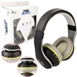 Ficha técnica e caractérísticas do produto Headphone Bluetooth Fm e Cartao Sd Dobravel Preto Kp-409 Knup