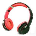 Ficha técnica e caractérísticas do produto Headphone Bluetooth HF 420BT Vermelho Exbom