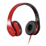 Ficha técnica e caractérísticas do produto Headphone com Microfone para Celular Vermelho PH112