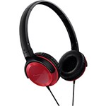Ficha técnica e caractérísticas do produto Headphone Dobrável Pioneer Vermelho SE-MJ502-R