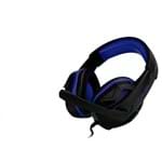 Ficha técnica e caractérísticas do produto Headphone Gamer Led com Microfone Super Bass Azul Kp-396