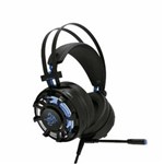Ficha técnica e caractérísticas do produto Headphone Gamer USB Sound 7.1 C/ Microfone e Cabo 2,2 Metros