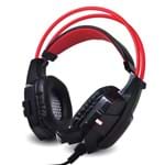 Ficha técnica e caractérísticas do produto Headphone Gamer XSoldado com Microfone e LED Vermelho Infokit GH-X20