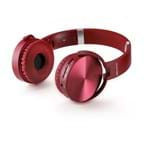 Ficha técnica e caractérísticas do produto Headphone Premium Bluetooth SD/AUX/FM Vermelho Multilaser - PH266 PH266