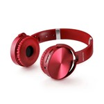 Ficha técnica e caractérísticas do produto Headphone Premium Bluetooth Sd / Aux / Fm Vermelho Multilaser Ph266