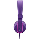 Ficha técnica e caractérísticas do produto Headphone Pulse On Ear Stereo Rosa/Roxo PH161