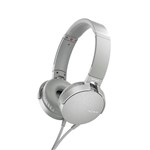 Ficha técnica e caractérísticas do produto Headphone Sony MDR-XB550AP com Extra Bass Branco