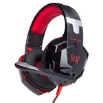 Ficha técnica e caractérísticas do produto Headset Fone de Ouvido Profissional Gamer Kotion Each G2000 Vermelho