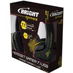 Ficha técnica e caractérísticas do produto Headset Gamer 7.1 Usb 0354 Bright