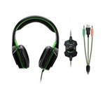 Ficha técnica e caractérísticas do produto Headset Gamer Dual Shock Led Verde - Ph180