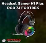Ficha técnica e caractérísticas do produto Headset Gamer Fortrek G Pro H1 7.1 RGB