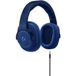 Headset Surround Sound Gaming G430 Dolby 7.1 Preto e Azul - Logitech G