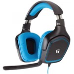 Ficha técnica e caractérísticas do produto Headset Gamer G430 Logitech 7.1 Surround