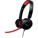Ficha técnica e caractérísticas do produto Headset Gamer Preto e Vermelho Shg7210/10 - Philips